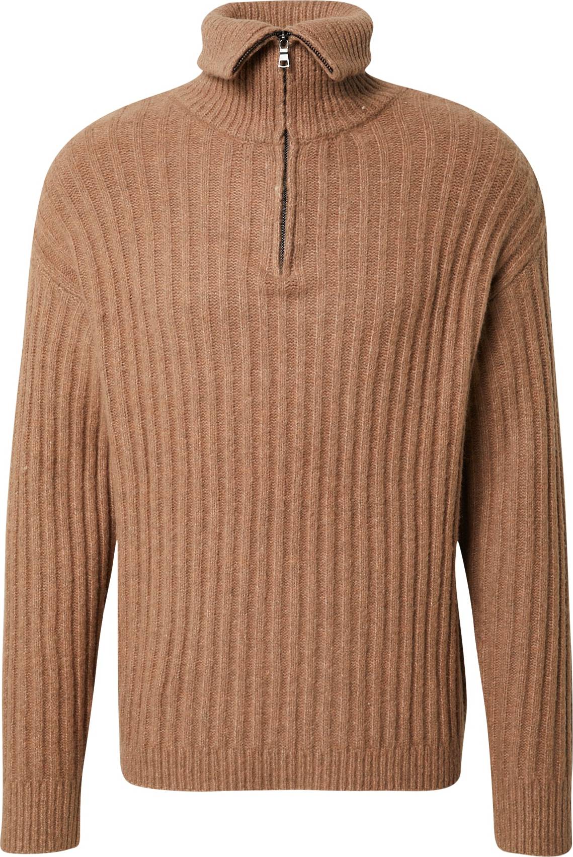 DAN FOX APPAREL Svetr 'Eren' tmavě béžová