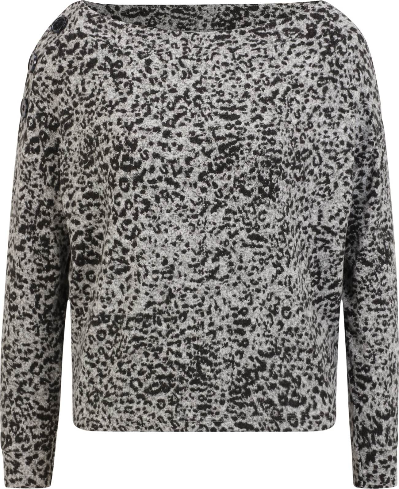 Dorothy Perkins Petite Svetr šedý melír / černá