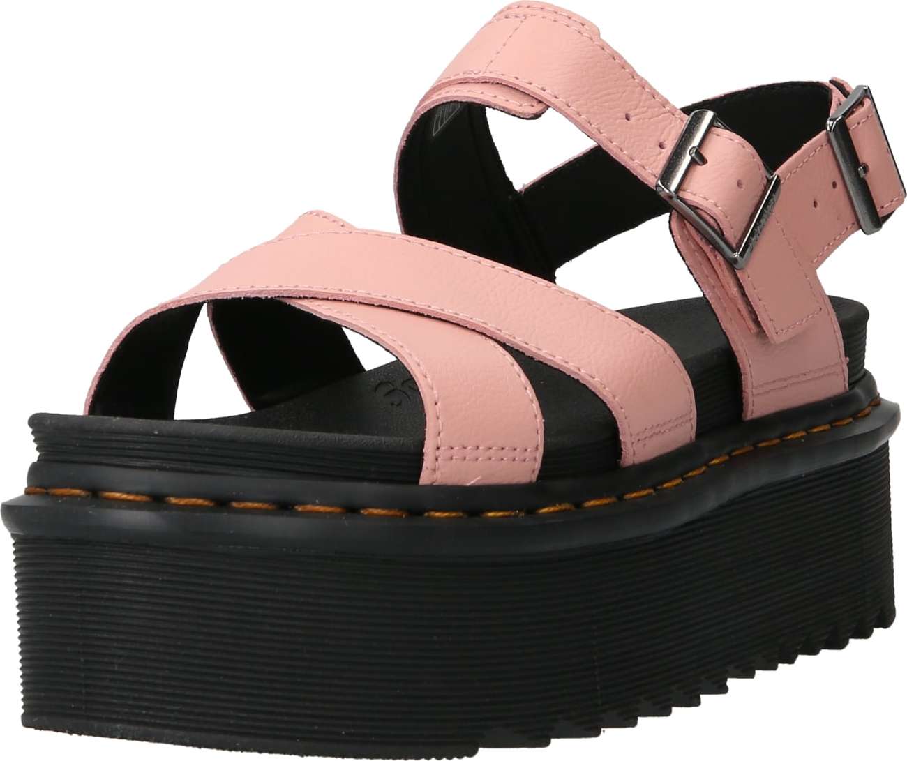 Dr. Martens Sandály žlutá / pudrová / černá
