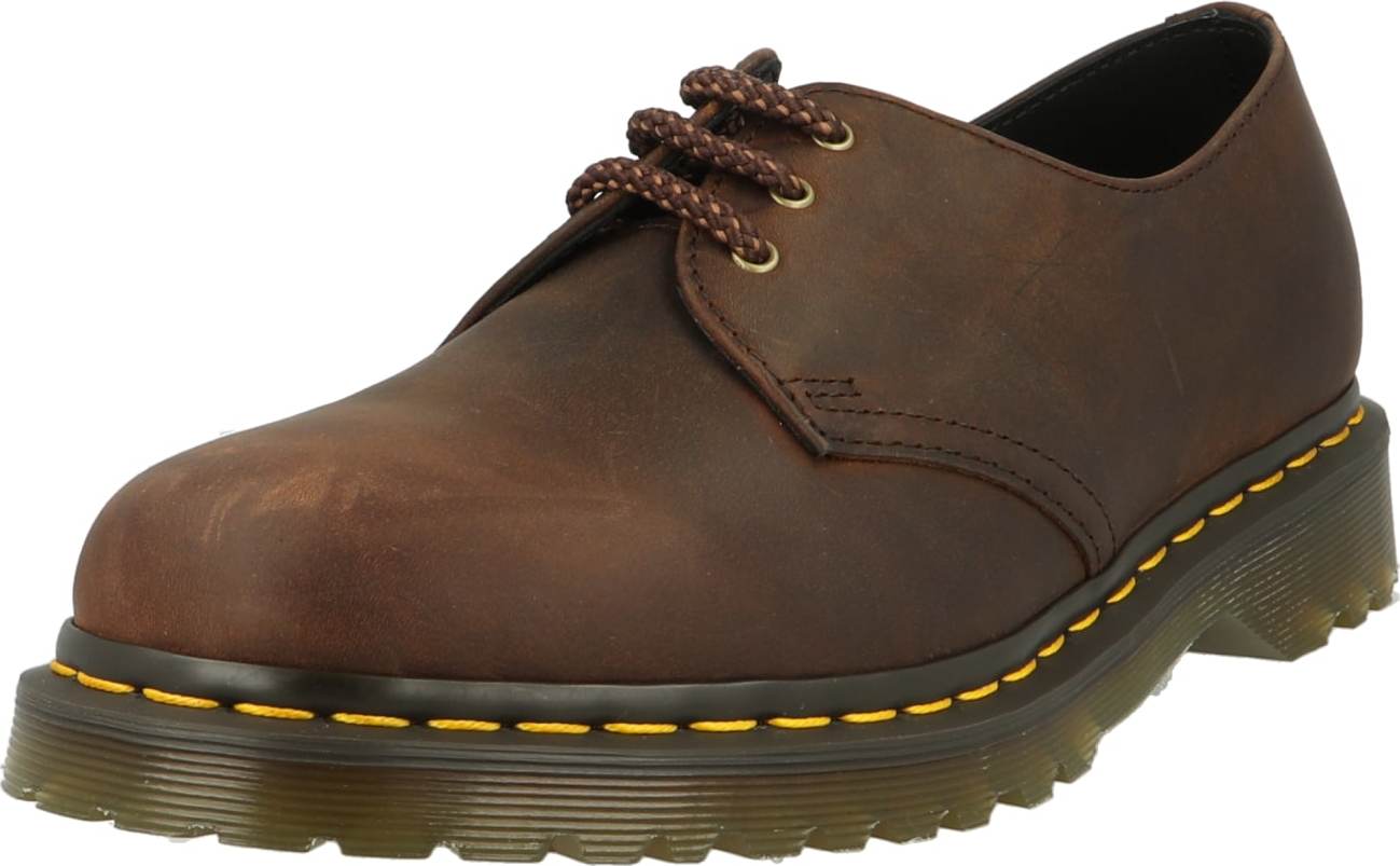 Dr. Martens Šněrovací boty kaštanově hnědá