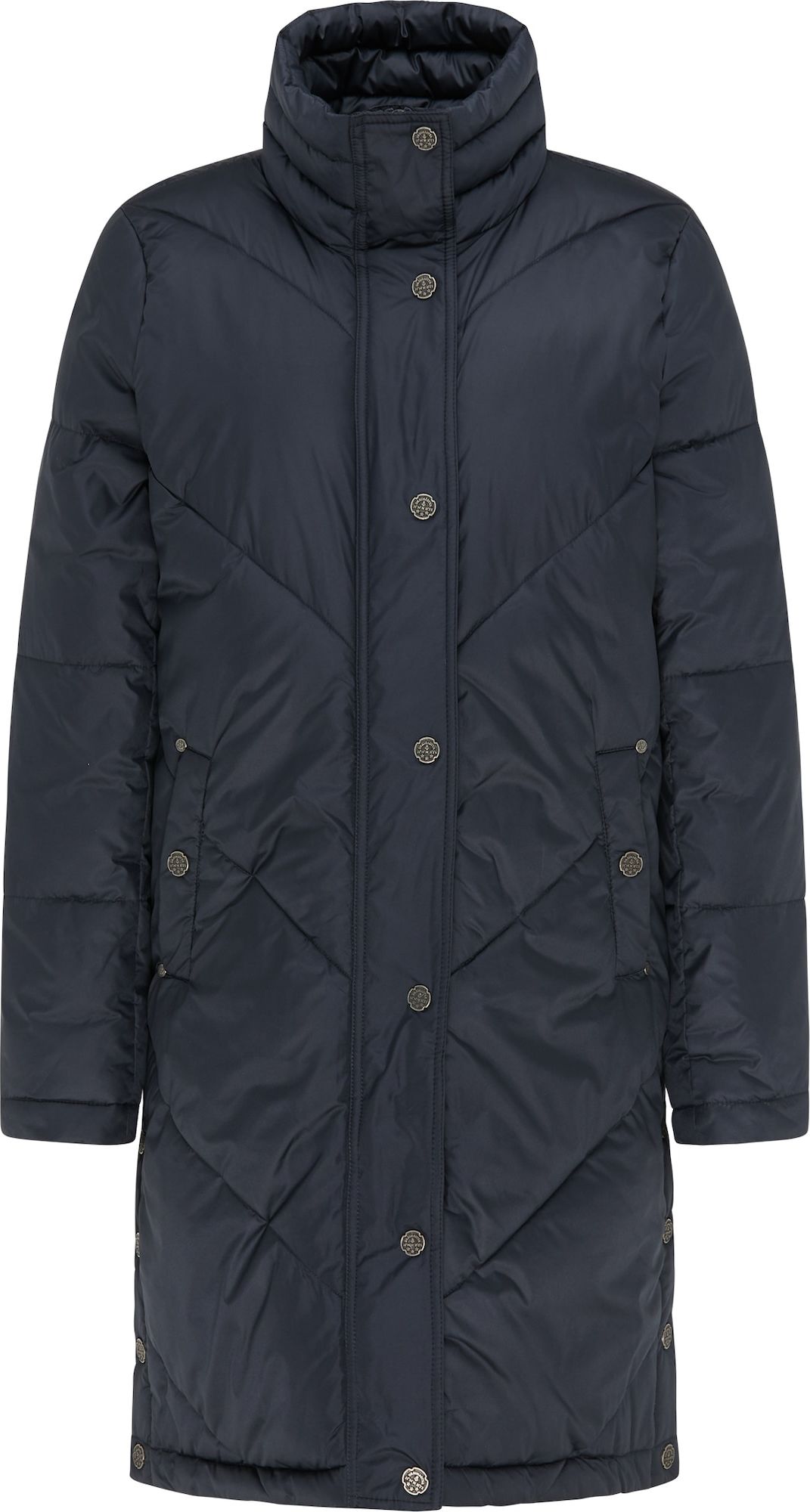 DreiMaster Vintage Zimní kabát námořnická modř
