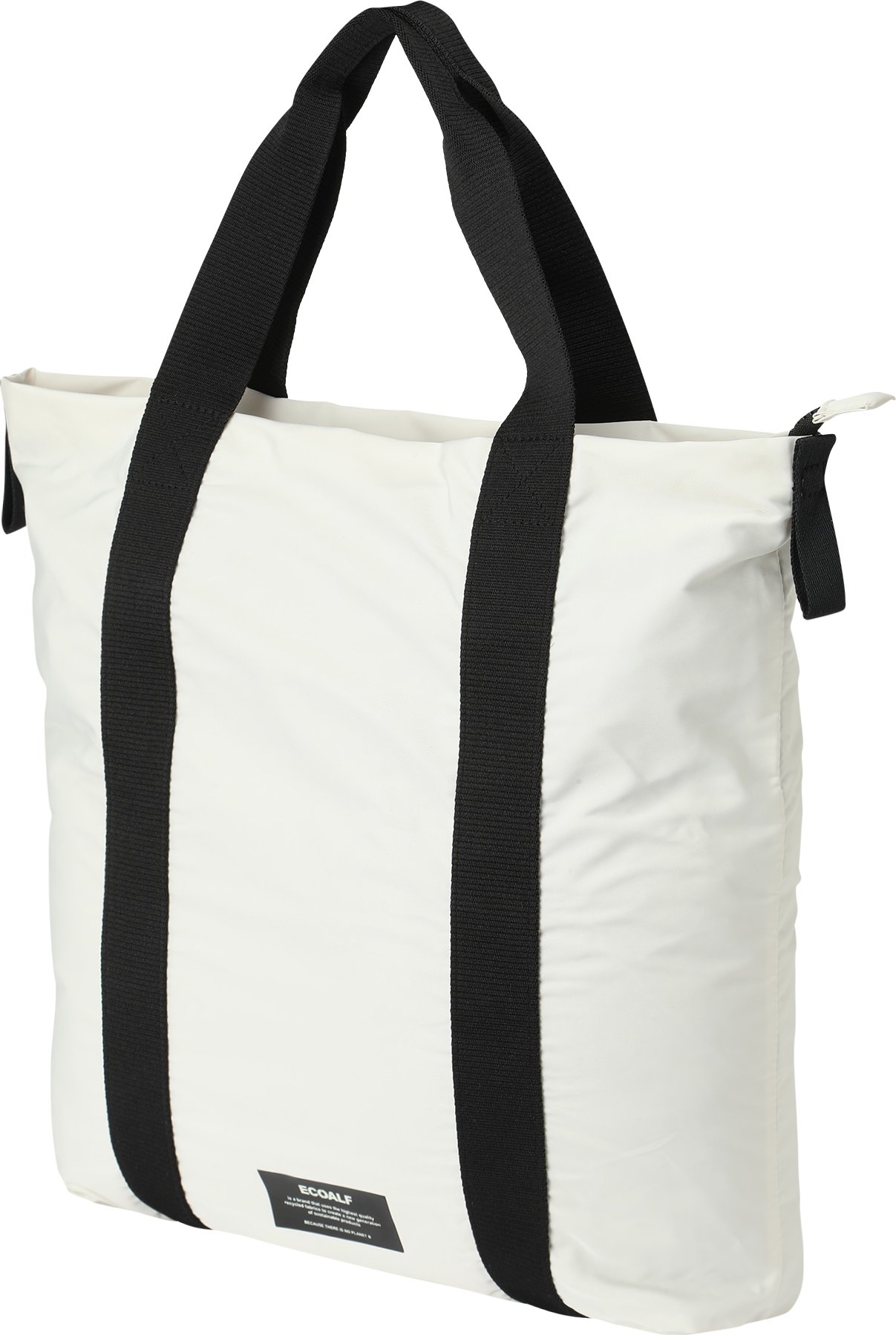 ECOALF Nákupní taška krémová / černá