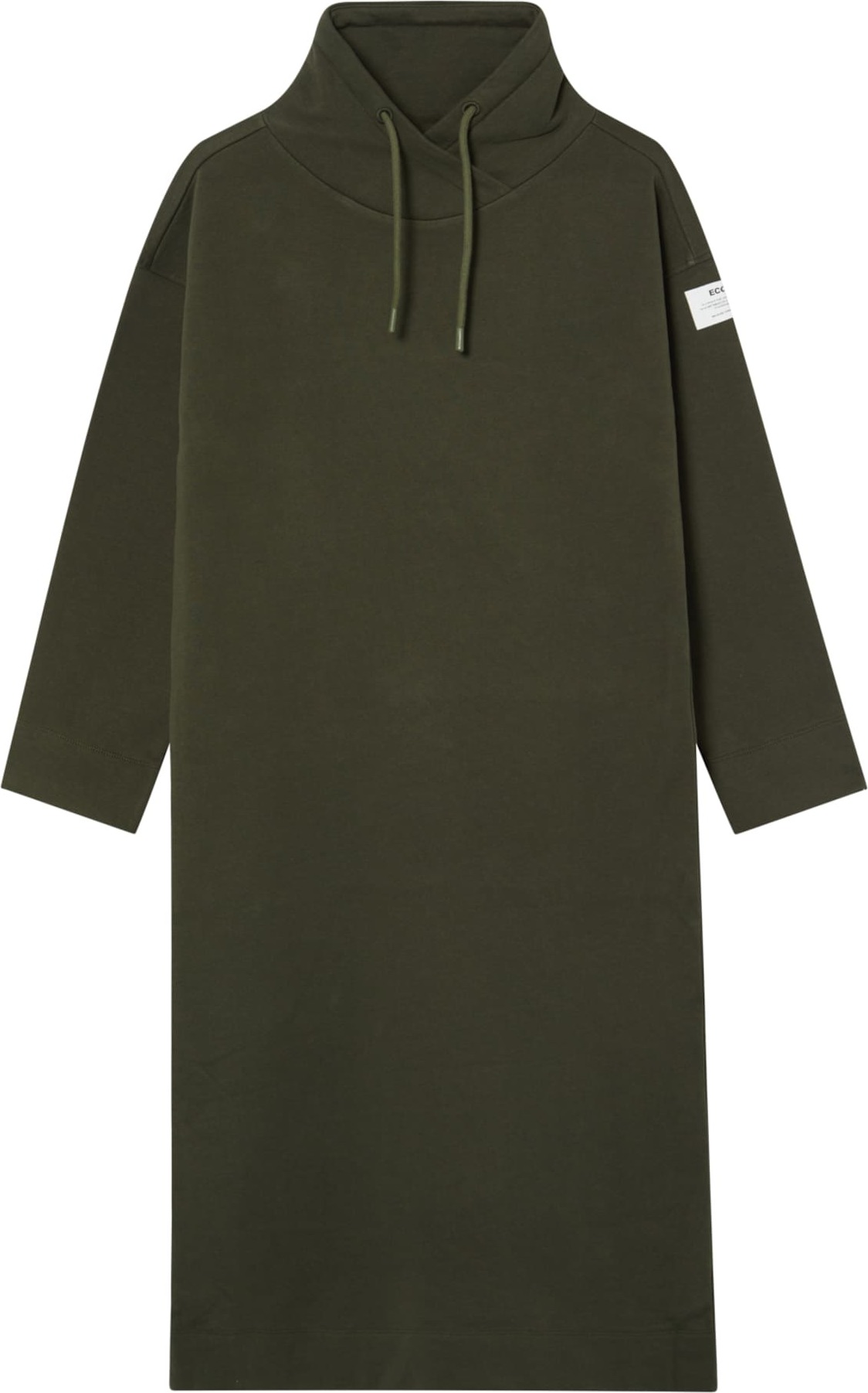 ECOALF Šaty 'Ireca' khaki / bílá