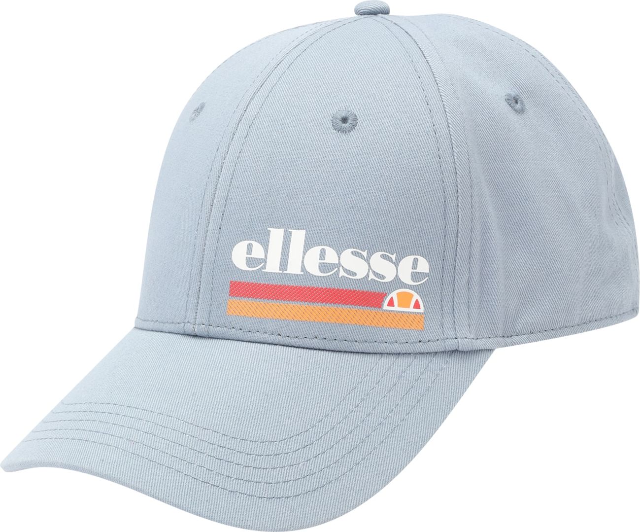 ELLESSE Kšiltovka 'Vincenzi' pastelová modrá / meruňková / pastelově červená / bílá