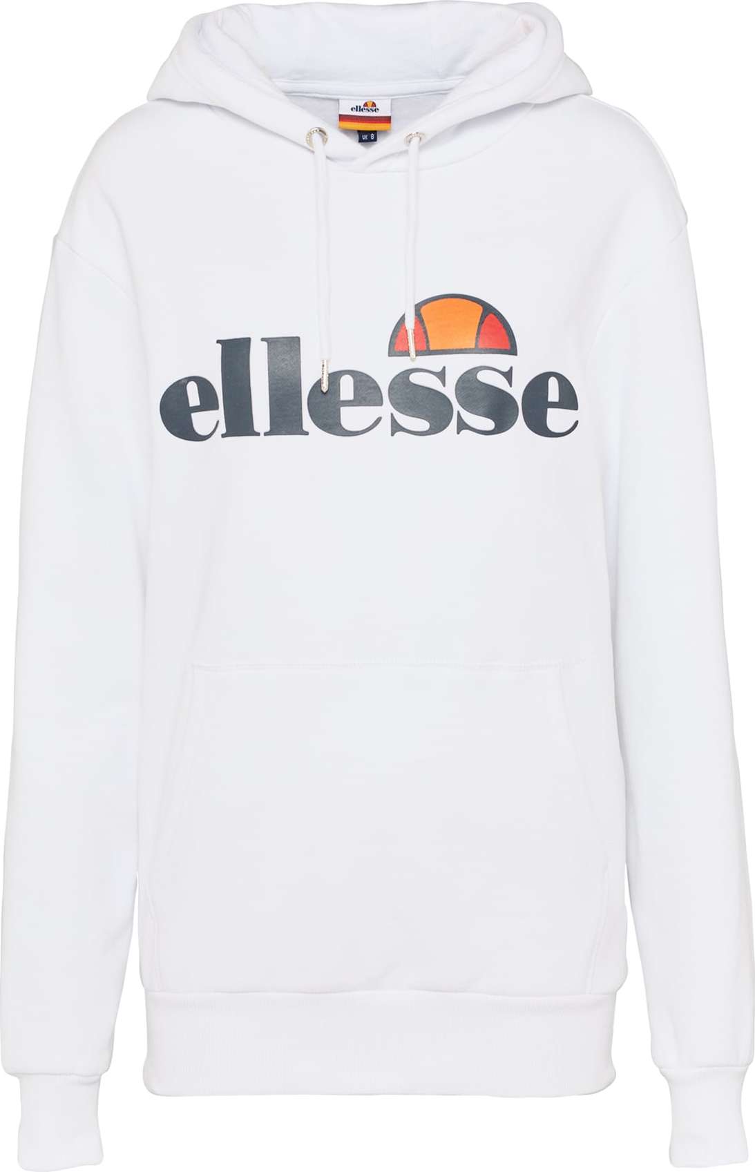 ELLESSE Mikina 'Torices' marine modrá / oranžová / světle červená / bílá