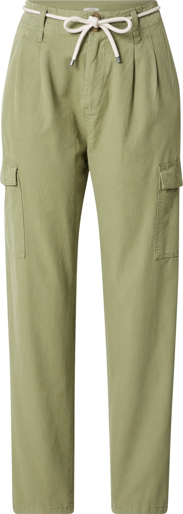 ESPRIT Chino kalhoty khaki