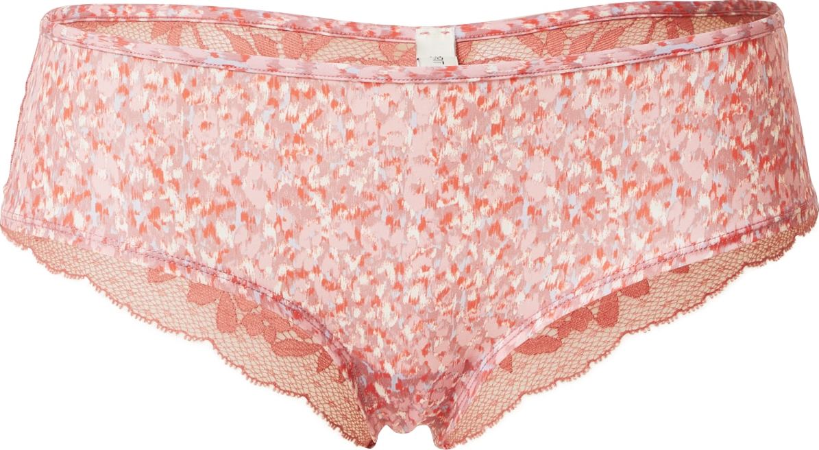 ESPRIT Kalhotky pink / červená / bílá