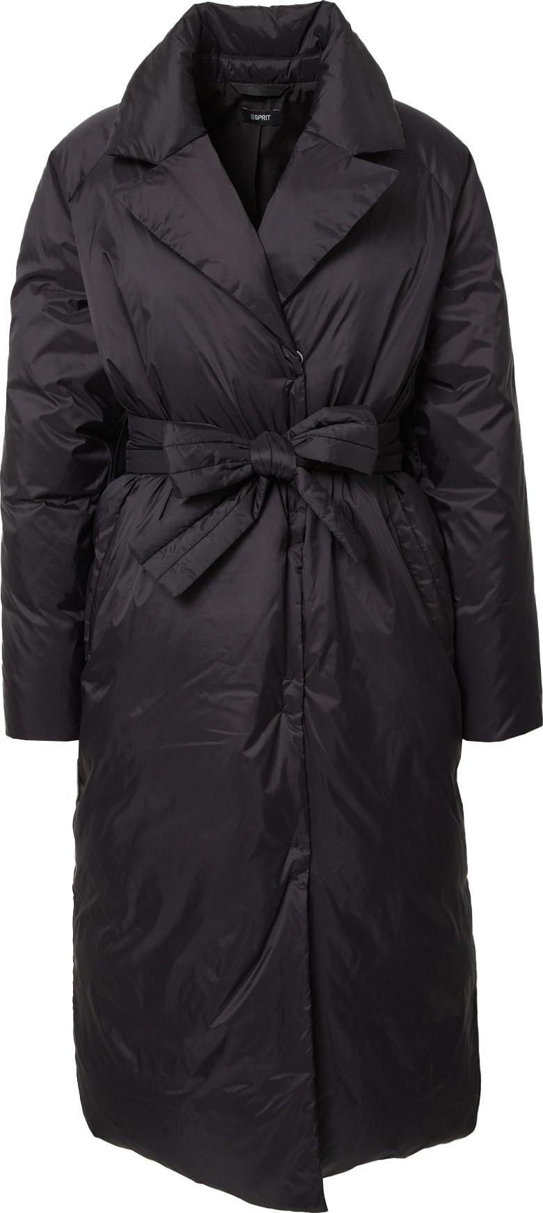 ESPRIT Zimní kabát černá