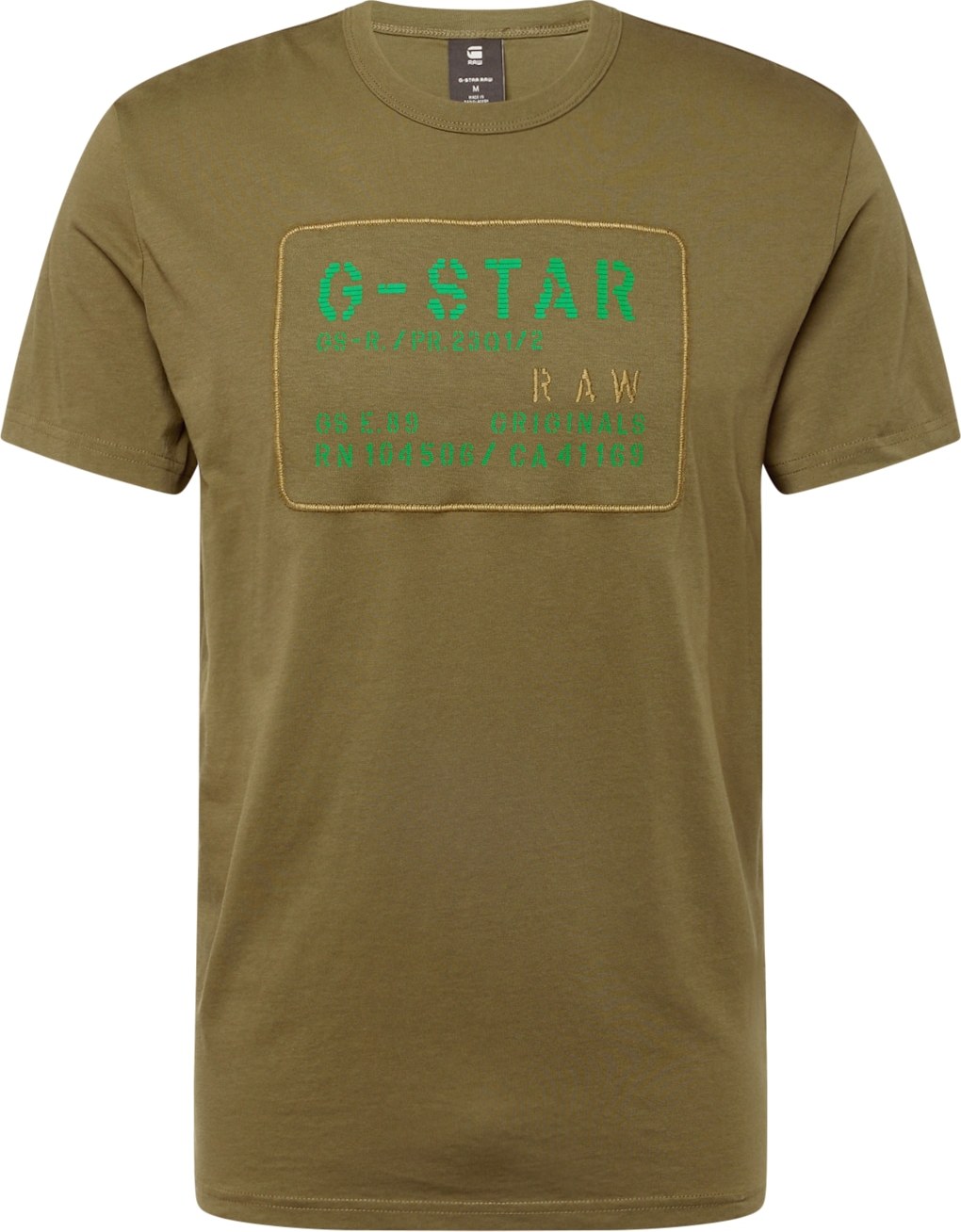 G-Star RAW Tričko zelená / olivová