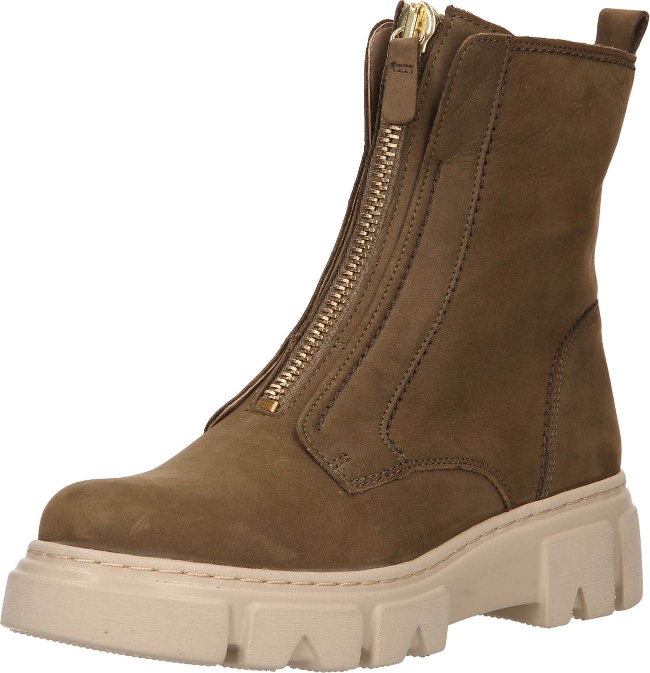 GABOR Nízké kozačky khaki