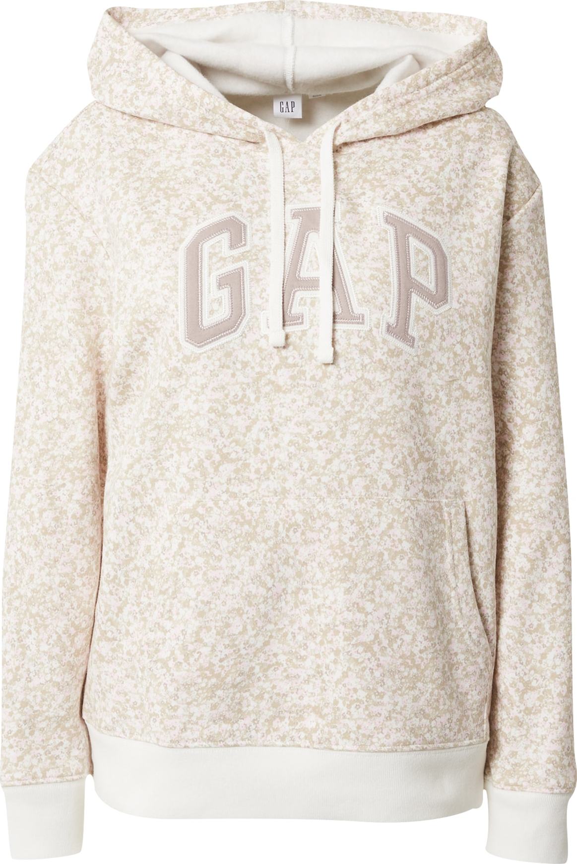 GAP Mikina velbloudí / šeříková / bílá