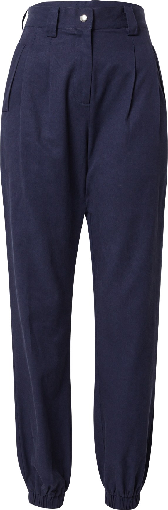 Guido Maria Kretschmer Collection Kalhoty se sklady v pase 'Nicola' námořnická modř