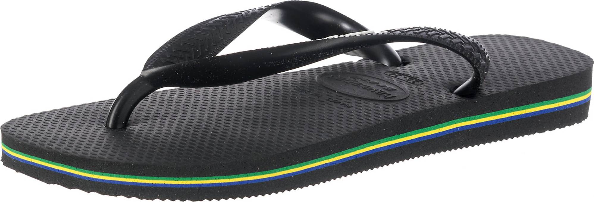 HAVAIANAS Žabky 'Brasil Logo' černá