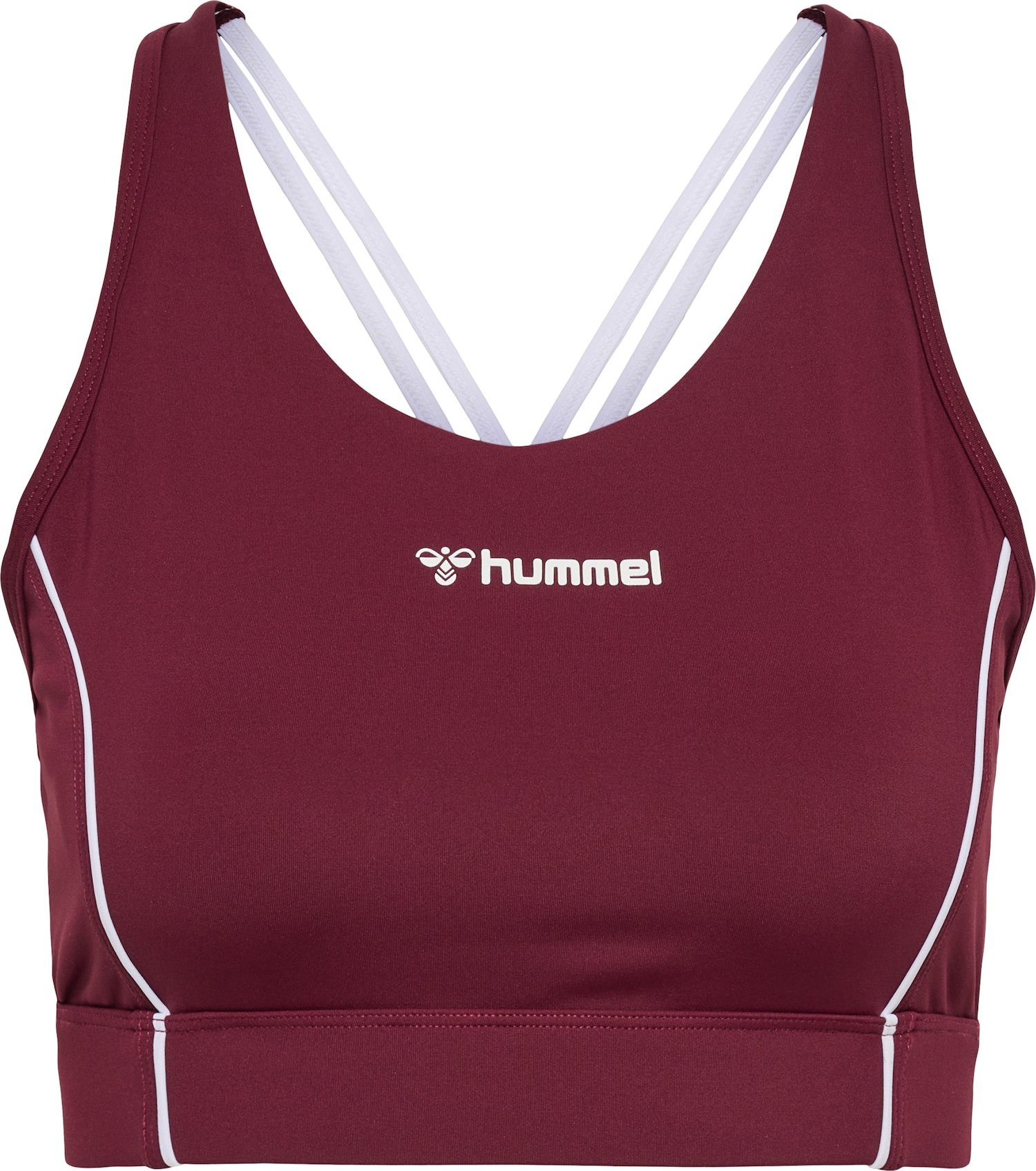 Hummel Sportovní podprsenka bobule / bílá