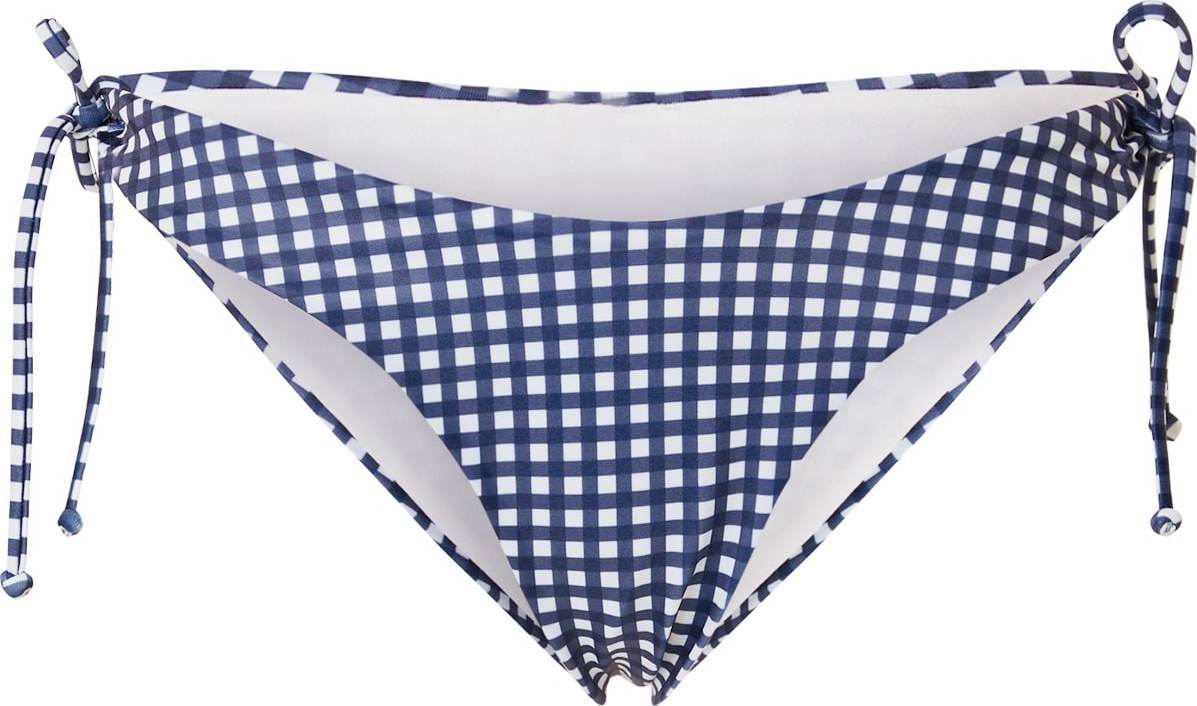 Hunkemöller Spodní díl plavek tmavě modrá / bílá