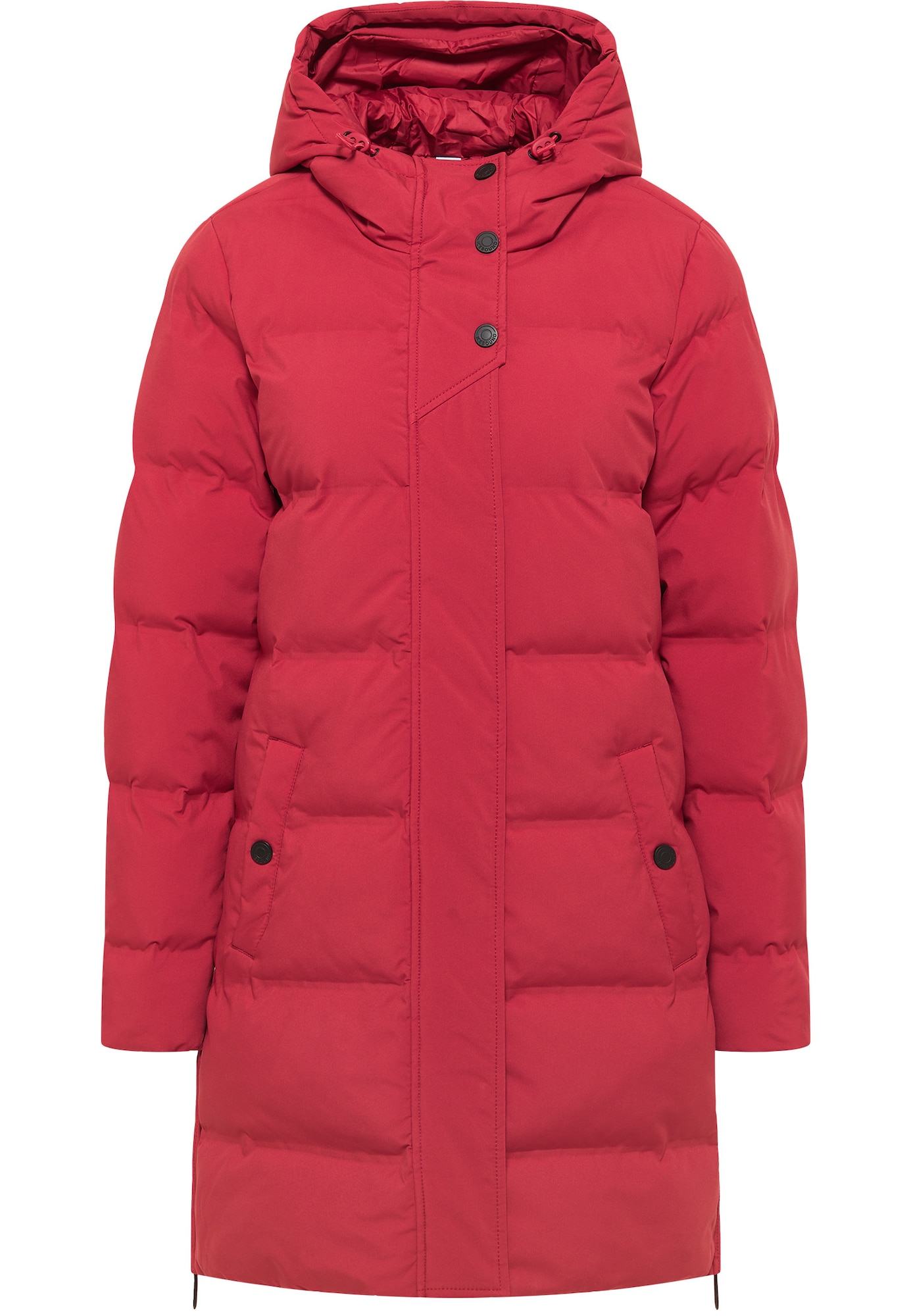 ICEBOUND Zimní kabát rubínově červená