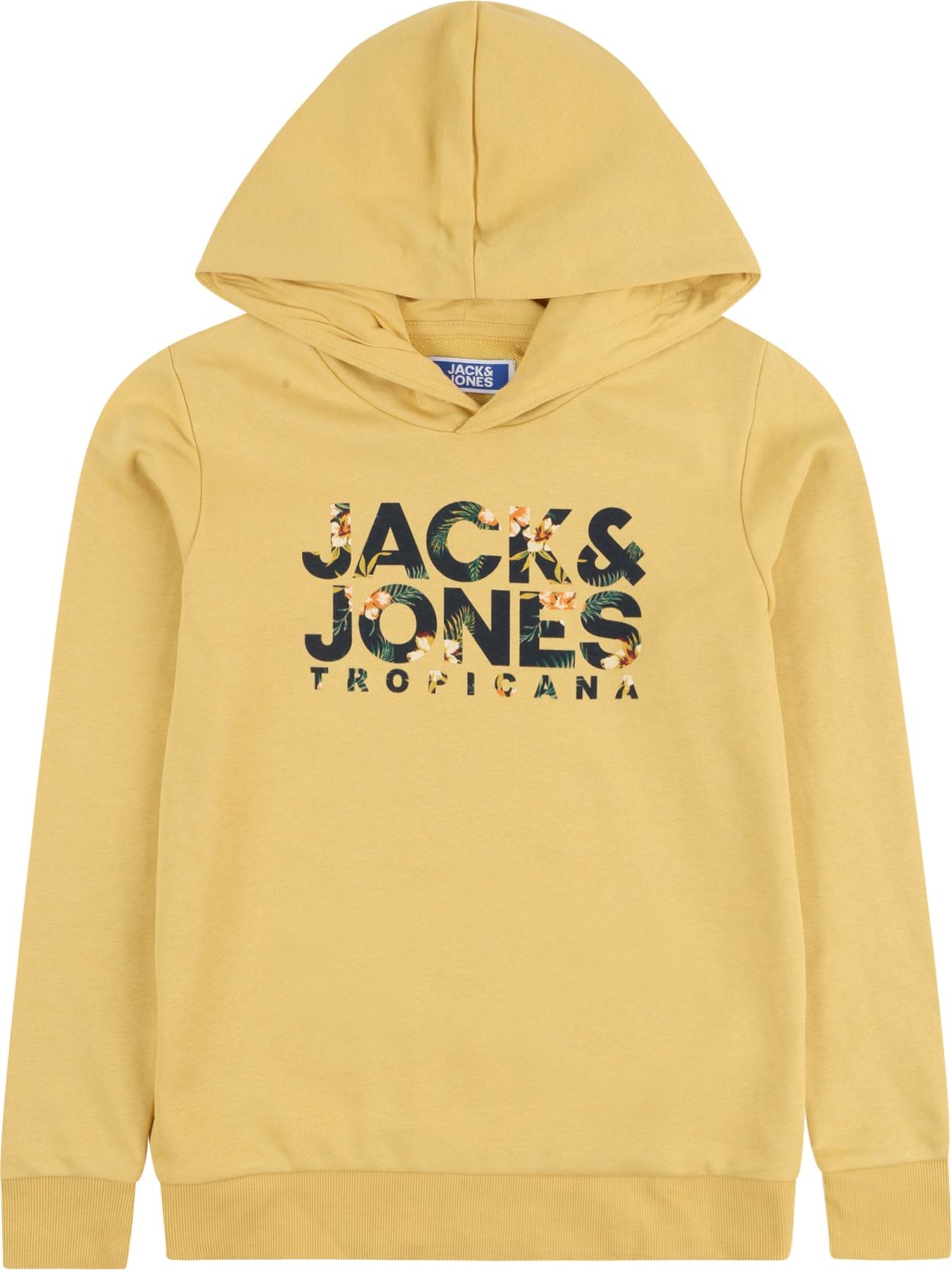Jack & Jones Junior Mikina 'BECS' hořčicová