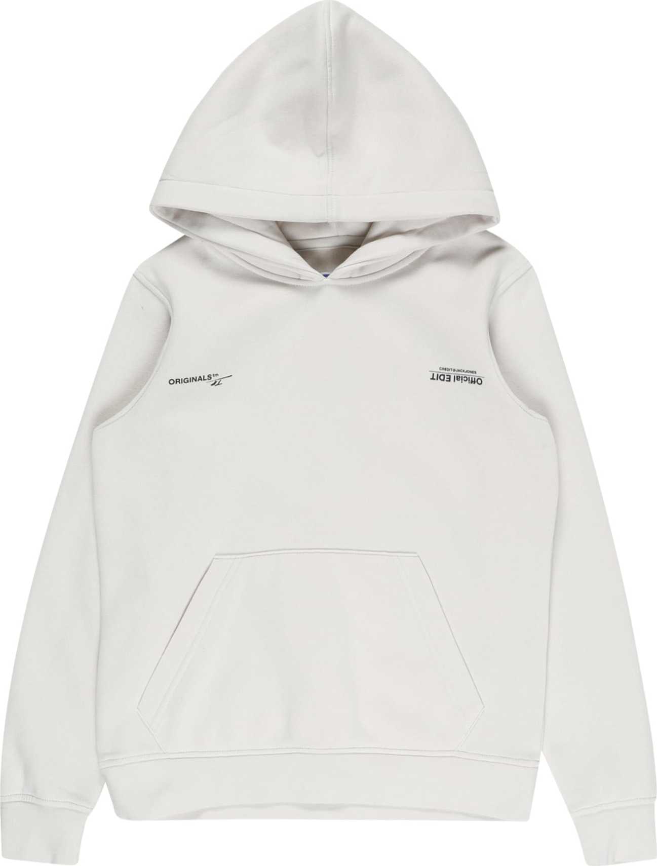 Jack & Jones Junior Mikina krémová / černá