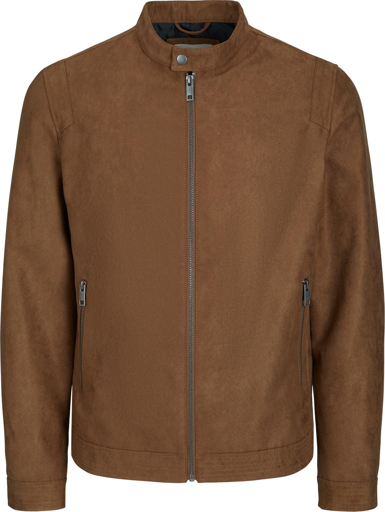 JACK & JONES Přechodná bunda 'Rocky' koňaková