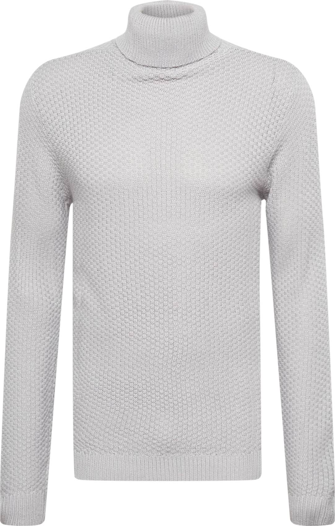 JACK & JONES Svetr 'DAMIAN' světle šedá