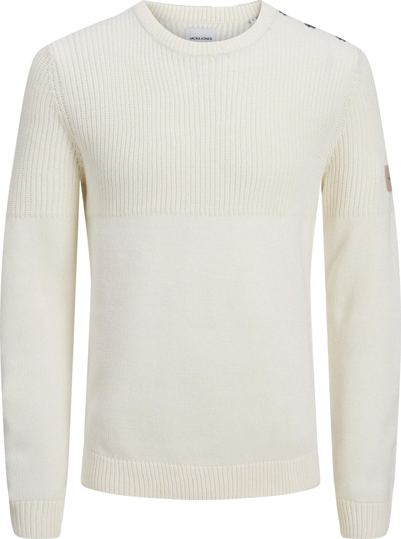 JACK & JONES Svetr 'Spencer' bílá