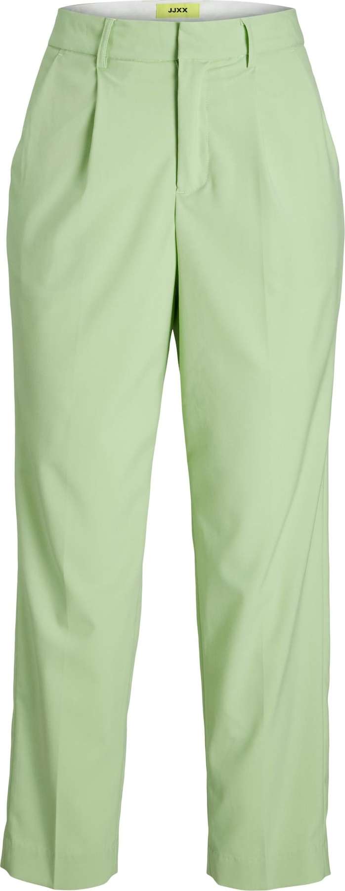 JJXX Kalhoty se sklady v pase 'Chloe' pastelově zelená