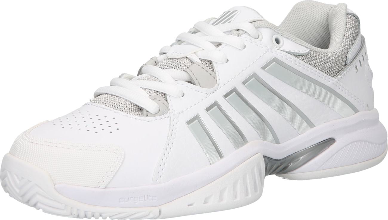 K-Swiss Performance Footwear Sportovní boty 'RECEIVER V' šedá / bílá