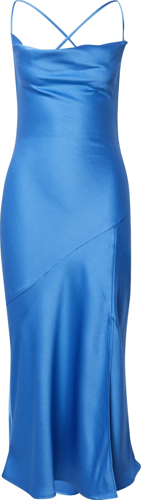 Karen Millen Koktejlové šaty svítivě modrá