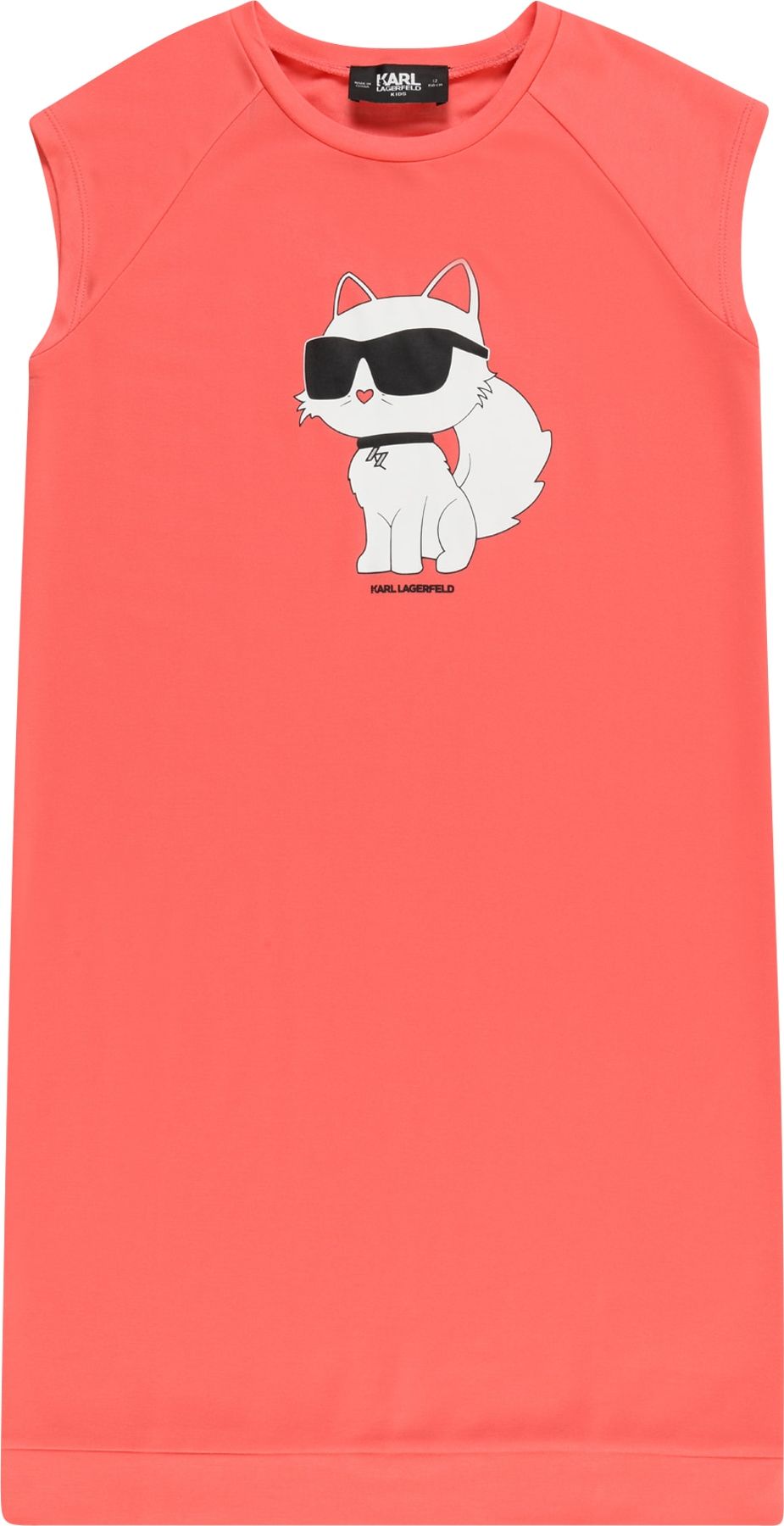 Karl Lagerfeld Šaty melounová / černá / bílá