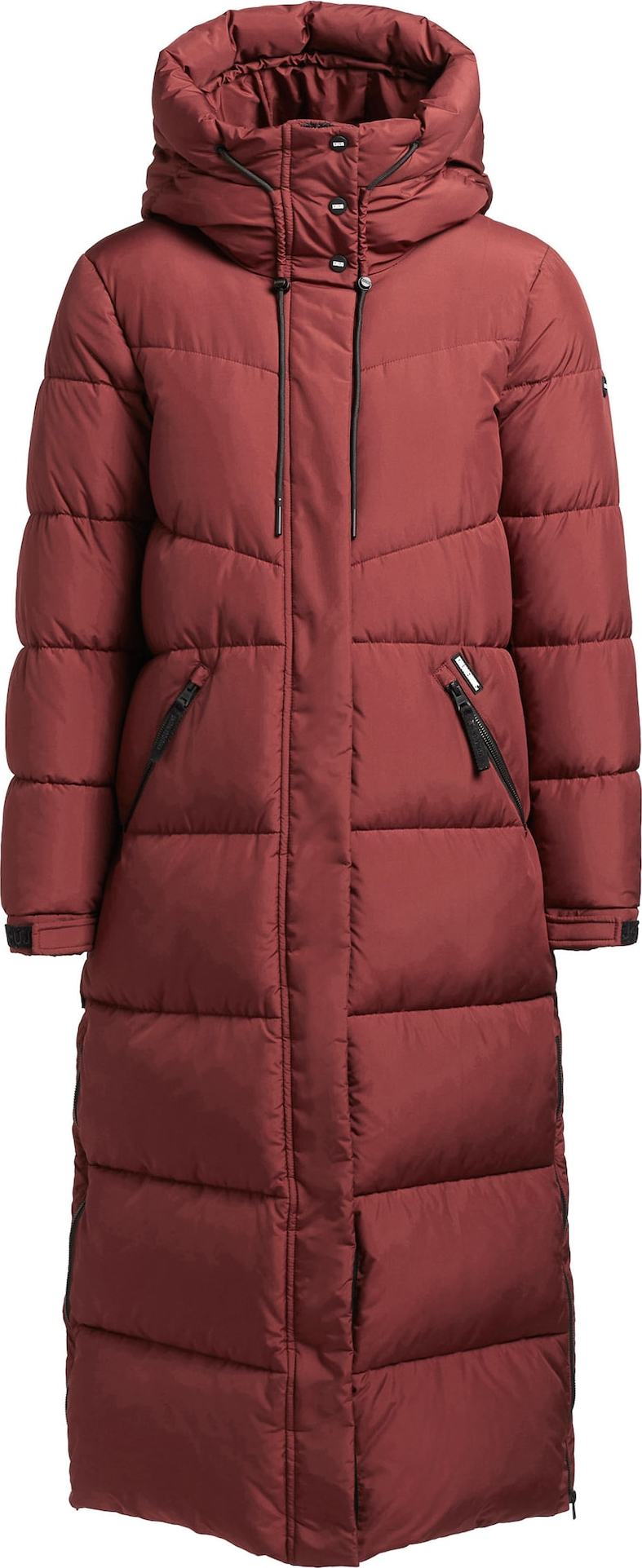 khujo Zimní kabát 'Shimanta2' rezavě červená