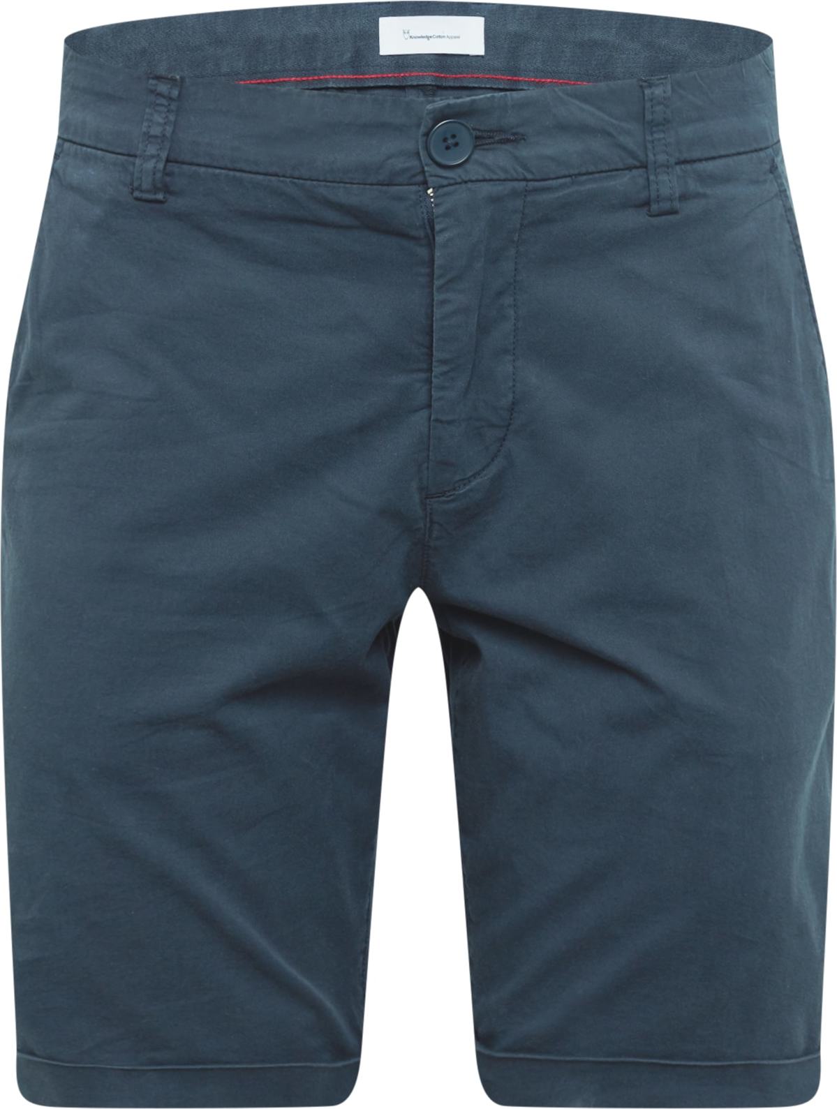 KnowledgeCotton Apparel Chino kalhoty 'CHUCK' námořnická modř