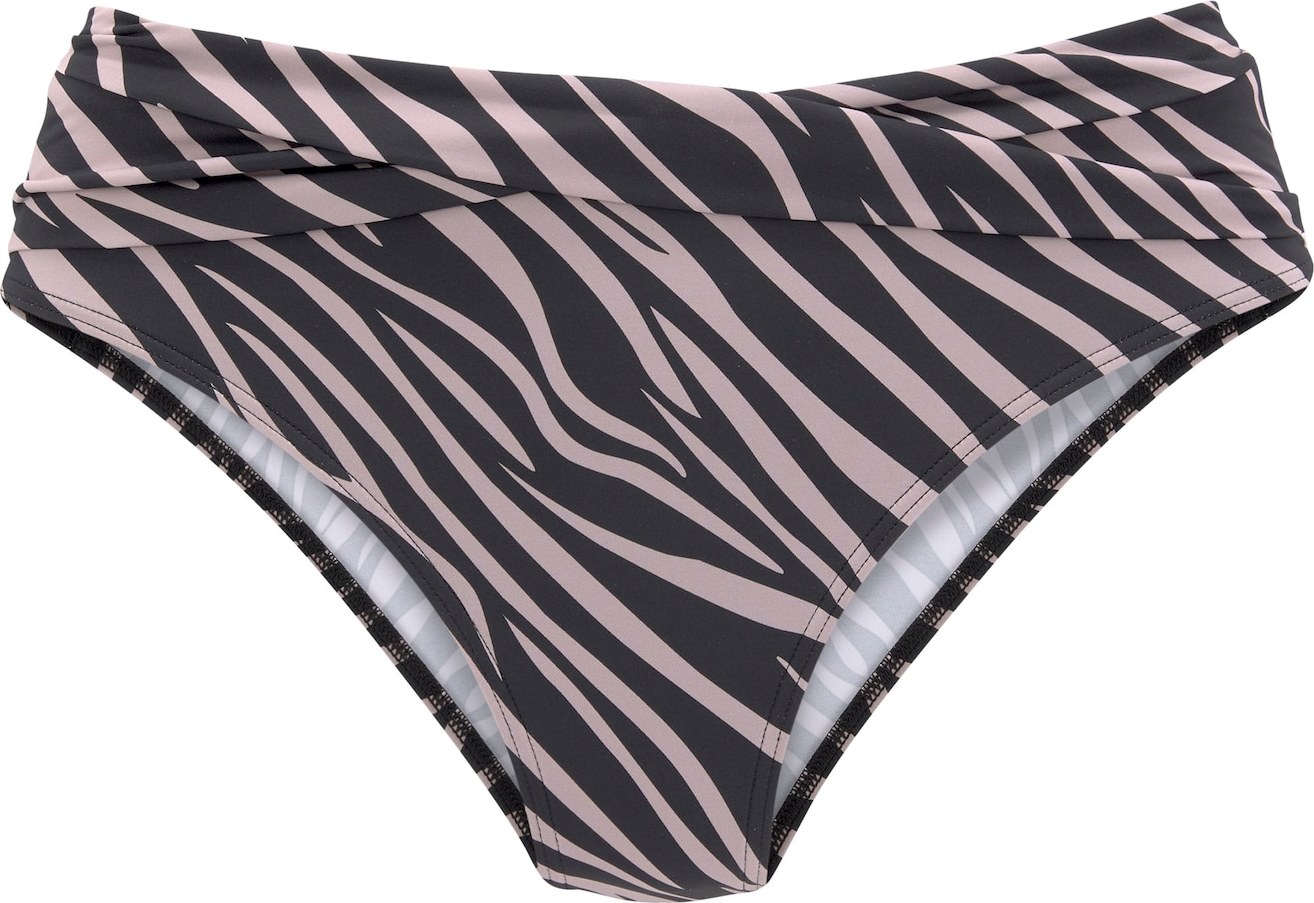 LASCANA Spodní díl plavek fialová / černá