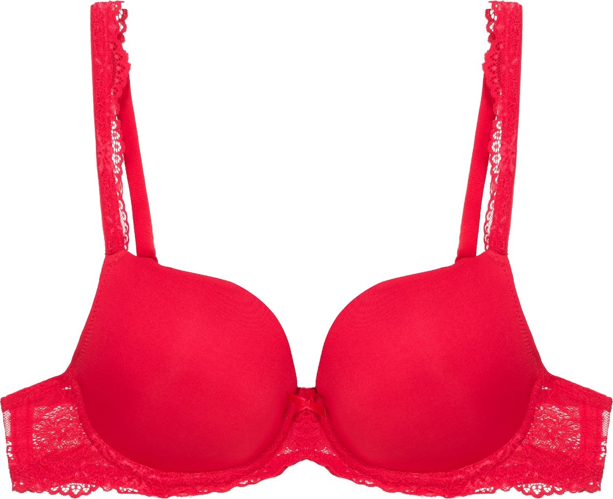 LingaDore Podprsenka 'DAILY LACE' světle červená