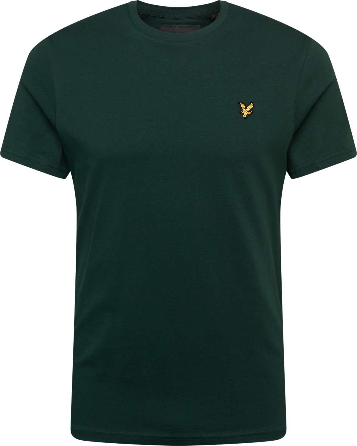 Lyle & Scott Tričko zlatá / jedle / černá