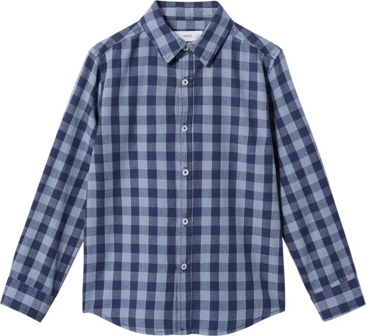 MANGO KIDS Košile 'Arnau' marine modrá / pastelová modrá