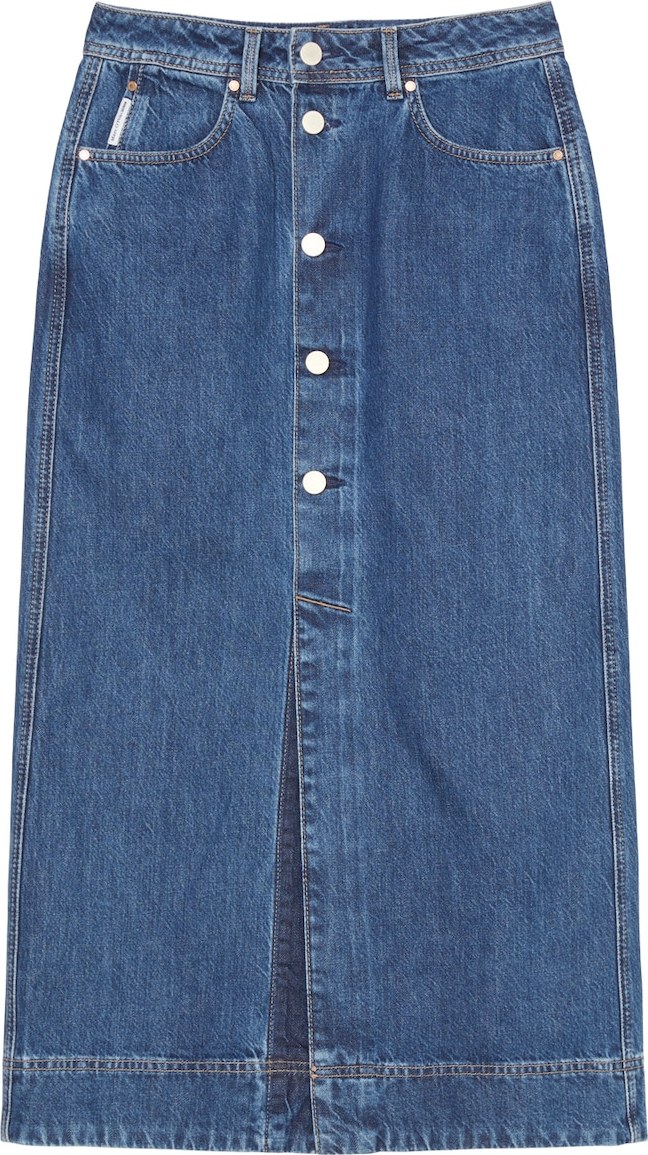 Marc O'Polo DENIM Sukně modrá džínovina