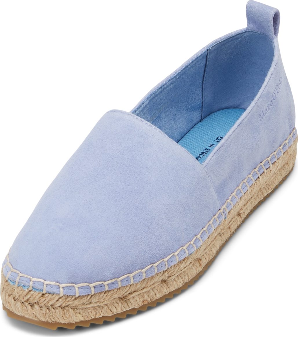 Marc O'Polo Espadrilky světlemodrá