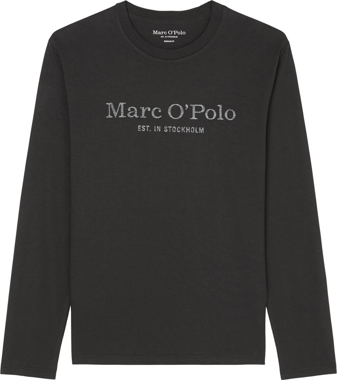 Marc O'Polo Tričko šedá / černá