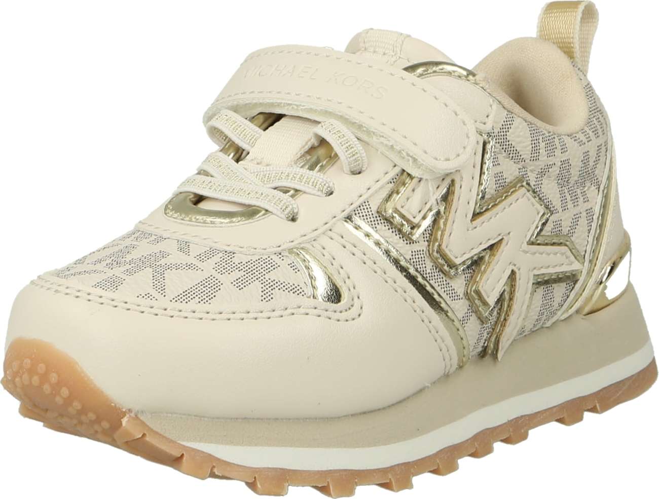 Michael Kors Tenisky 'Billie Dash' krémová / zlatá / stříbrná