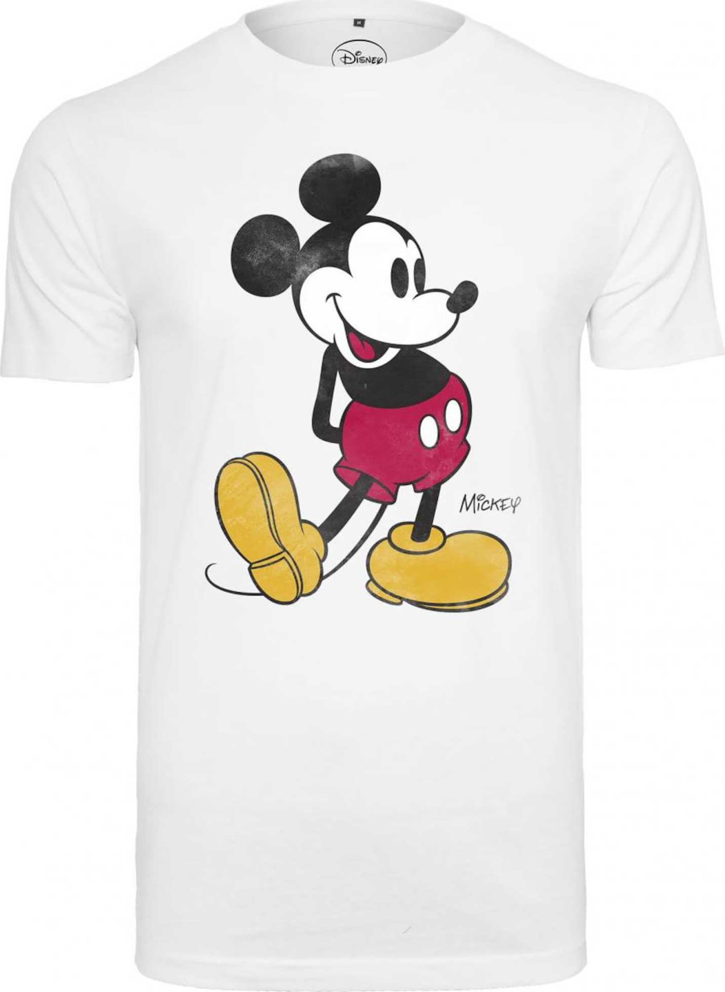 Mister Tee Tričko 'Mickey Mouse' bílá