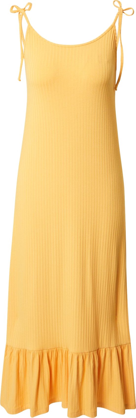 MOSS COPENHAGEN Šaty 'Leane Kimmie' zlatě žlutá