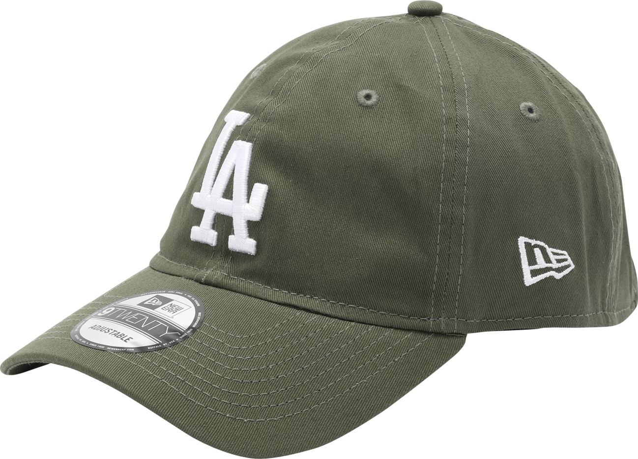 NEW ERA Kšiltovka '9TWENTY' khaki / bílá