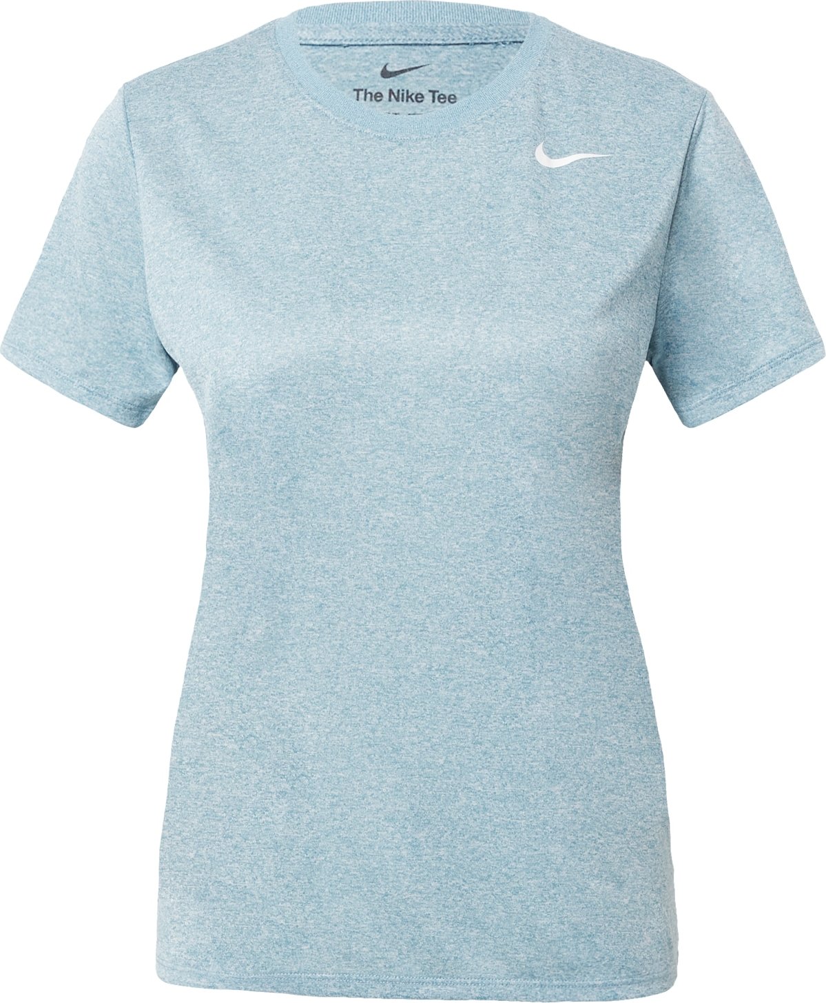 NIKE Funkční tričko aqua modrá / bílá