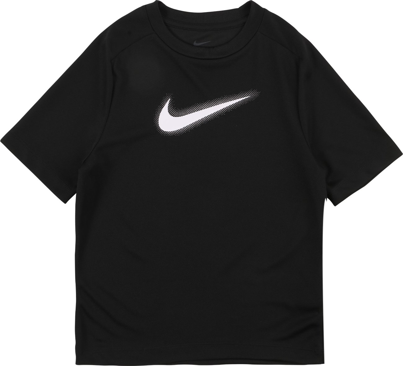 NIKE Funkční tričko černá / bílá