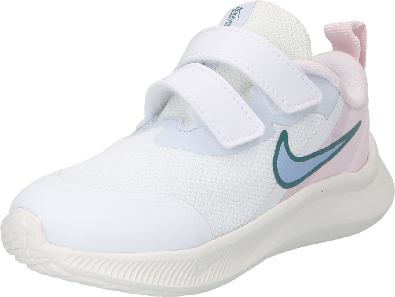 NIKE Sportovní boty marine modrá / světlemodrá / pastelově růžová / bílá