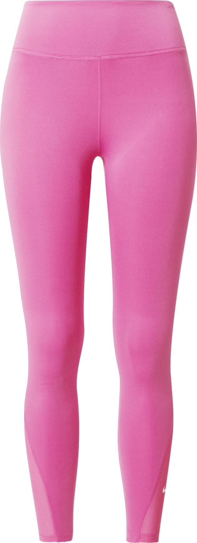 NIKE Sportovní kalhoty pink / bílá