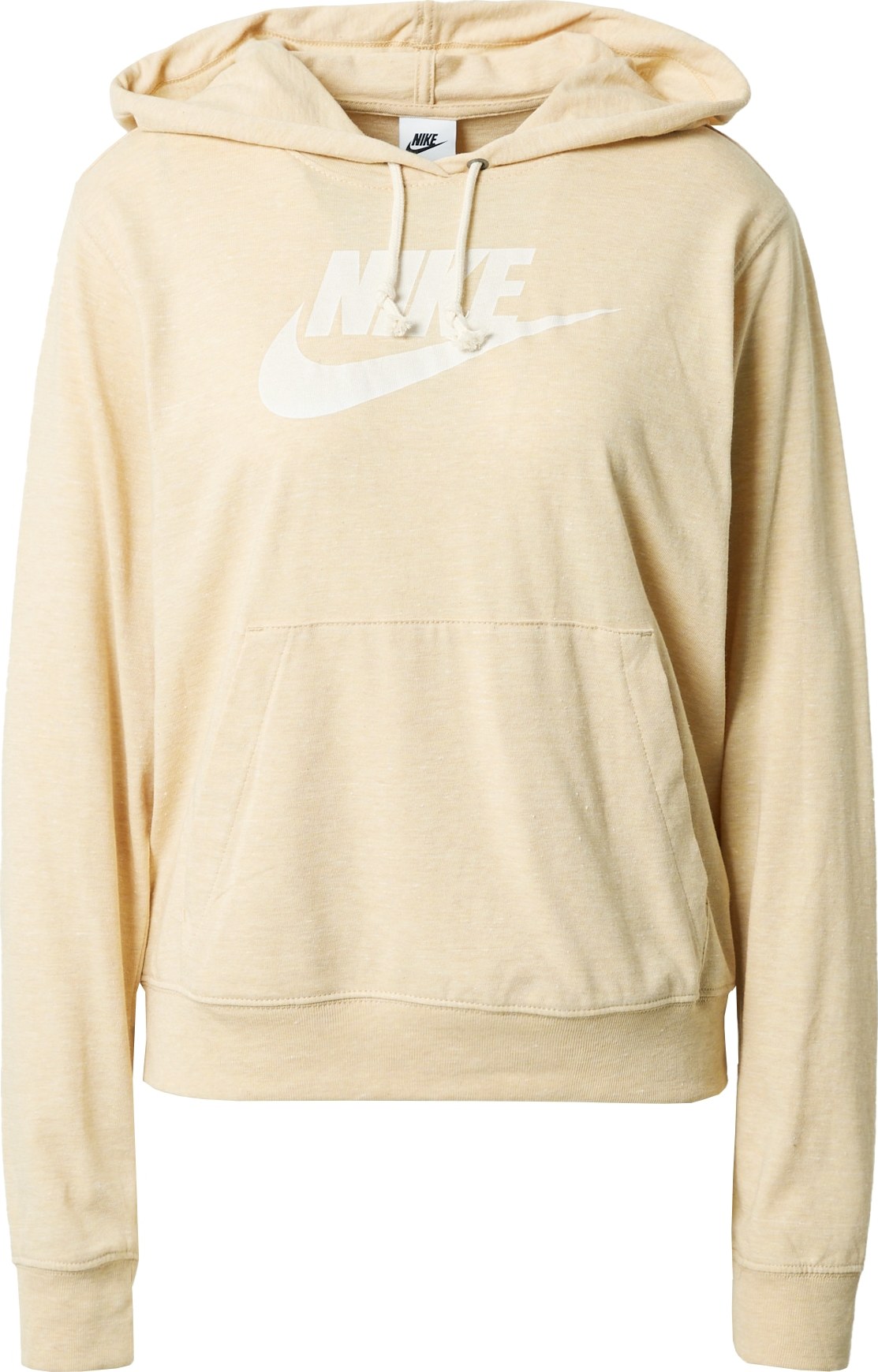 Nike Sportswear Mikina velbloudí / bílá
