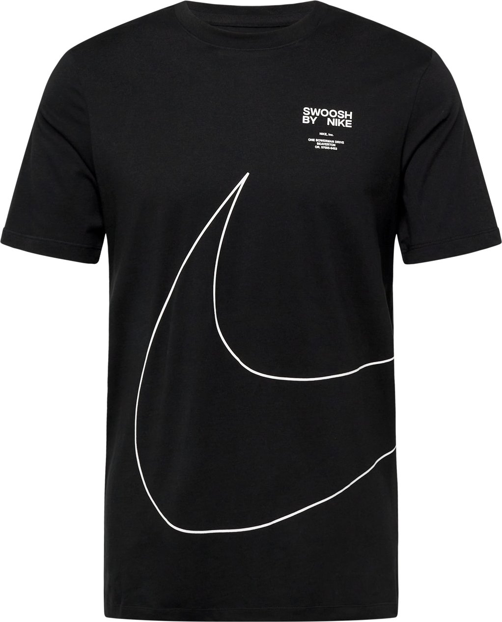 Nike Sportswear Tričko černá / bílá