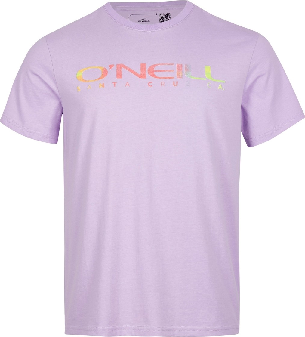 O'NEILL Tričko 'Sanborn' limone / oranžová / pink / purpurová