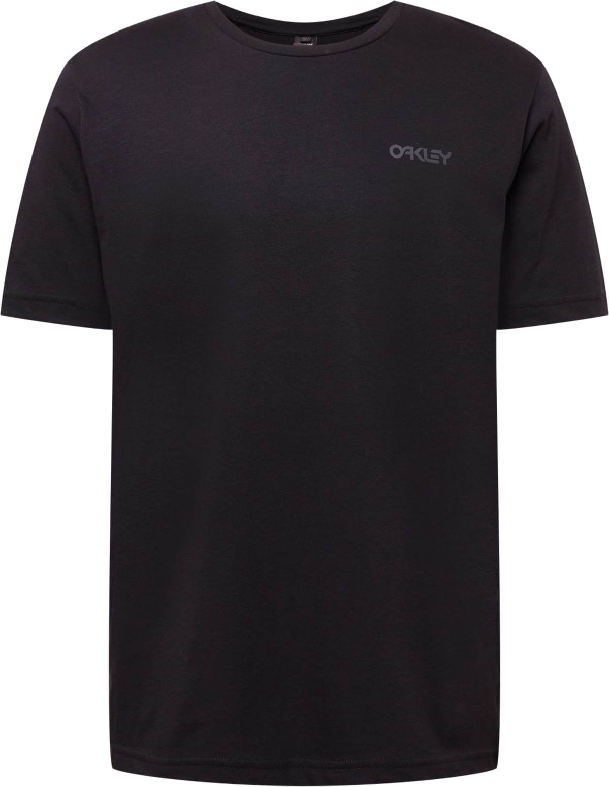 OAKLEY Funkční tričko 'REPEAT' kouřově šedá / černá